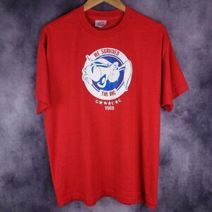 Vintage 80s Democratic National Convention political shirt